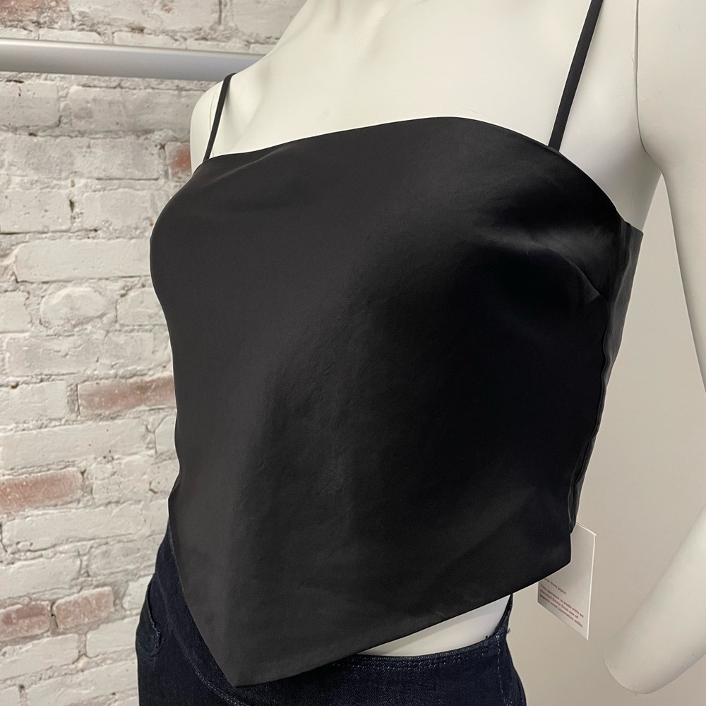 Aritzia NWT Black Elektra Camisole XS